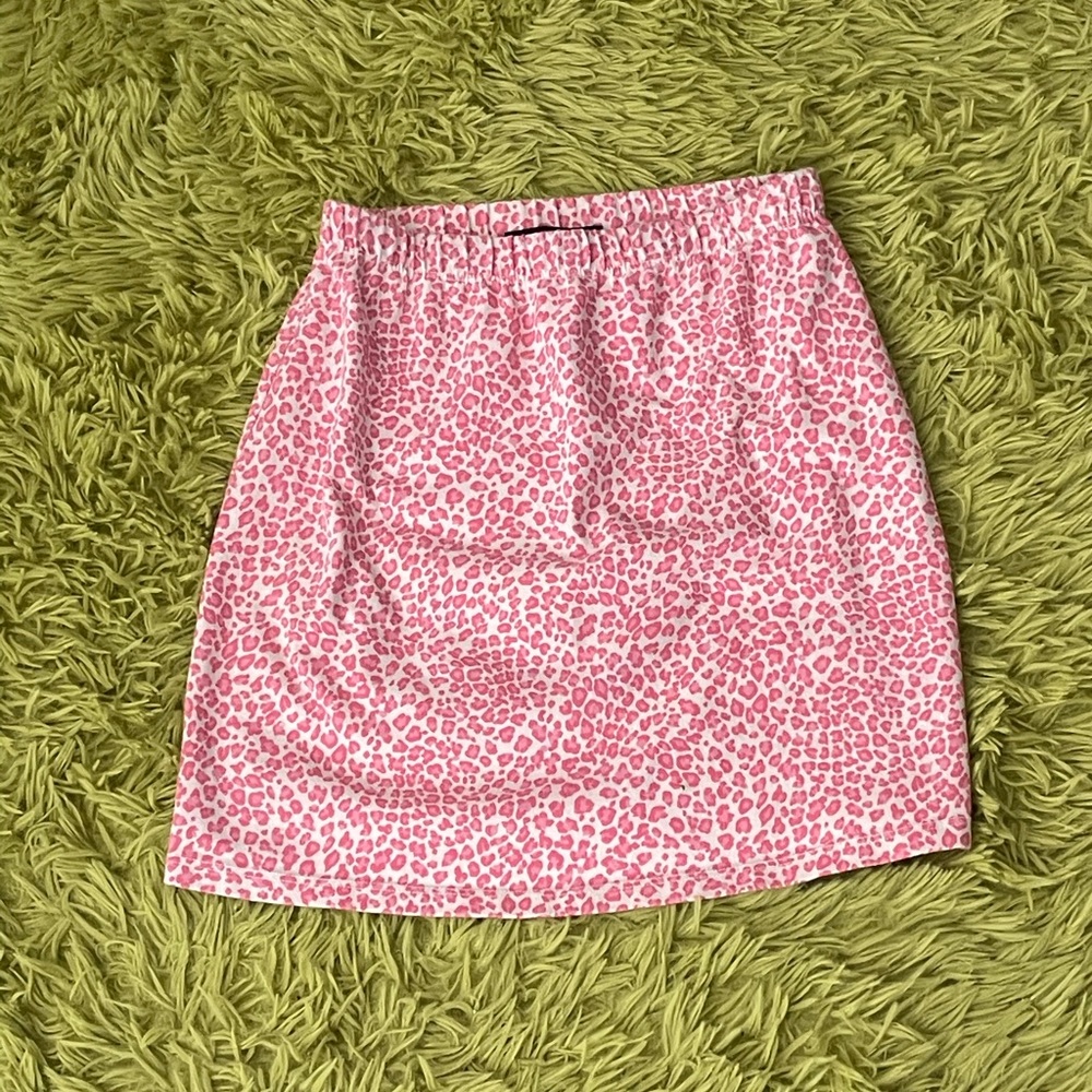 NWOT Rare Brandy Pink Cheetah Phoebe Skirt